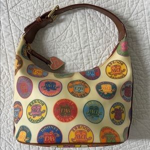 Vintage IT Dooney and Bourke crest medallion bag